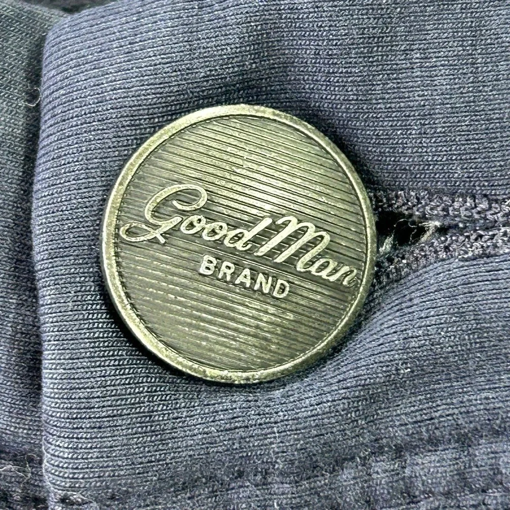 GoodMan Brand Pants‎ Mens 32x32 Blue Stretch Chino Straight Leg Casual Everyday